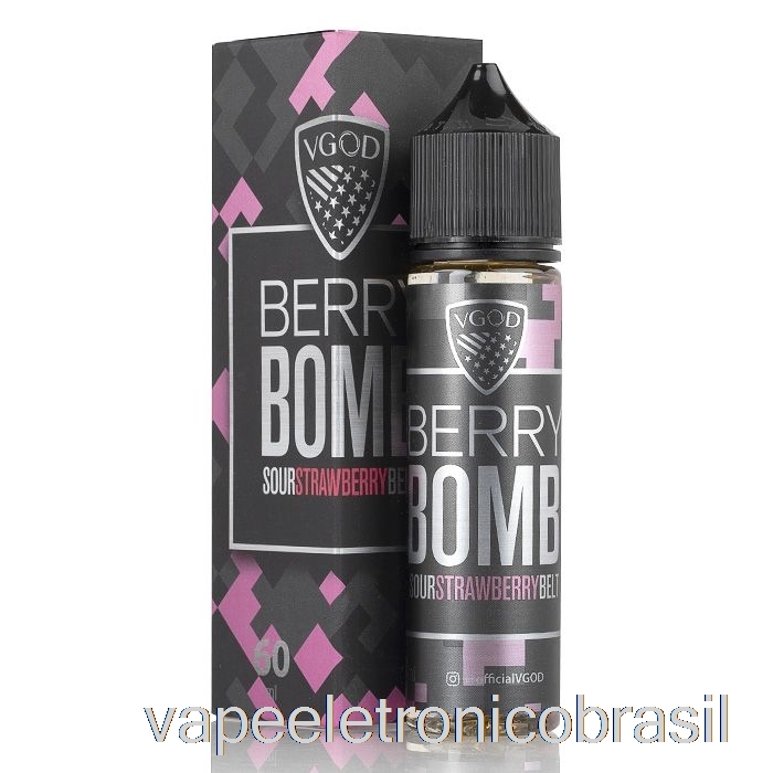 Vape Eletrônico Berry Bomb - Vgod E-liquid - 60ml 3mg